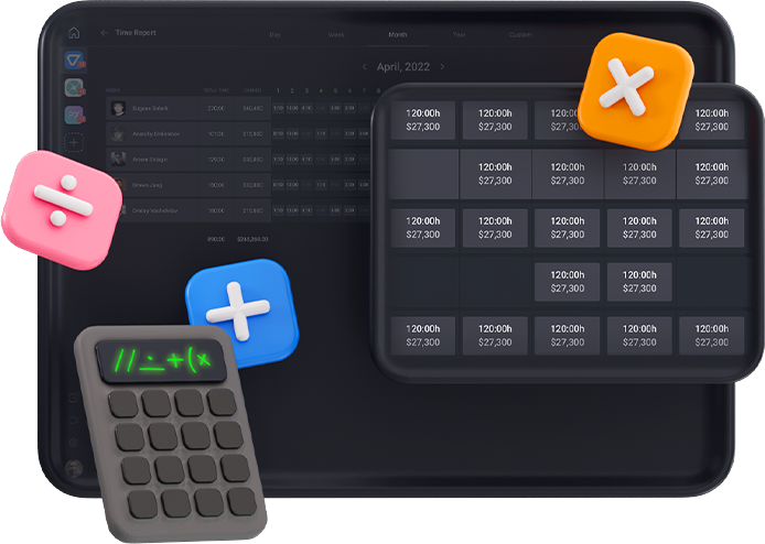 Illustration image of Payroll Calculation with Teamly