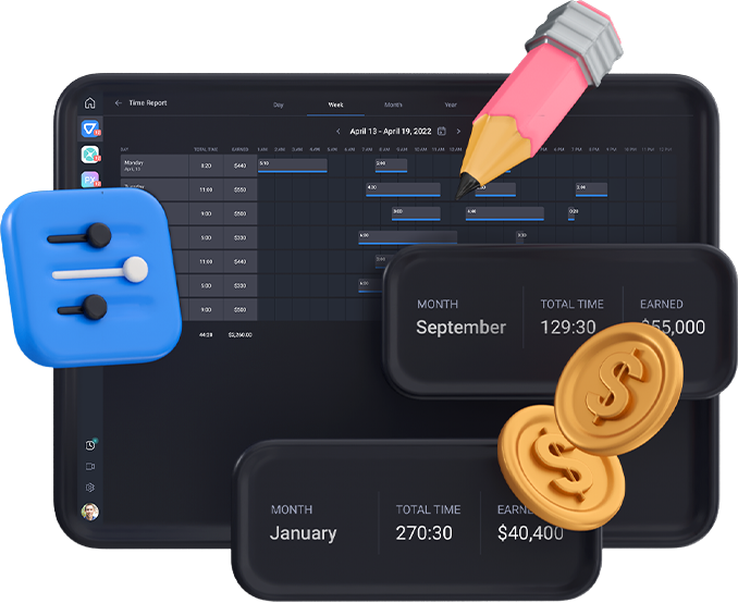 Illustration image of Cost Control with Teamly