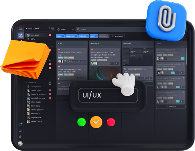 Illustration image of How Teamly Keep Track of All the Details