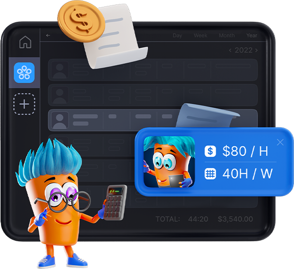Illustration image of Payroll Management for Remote Teams