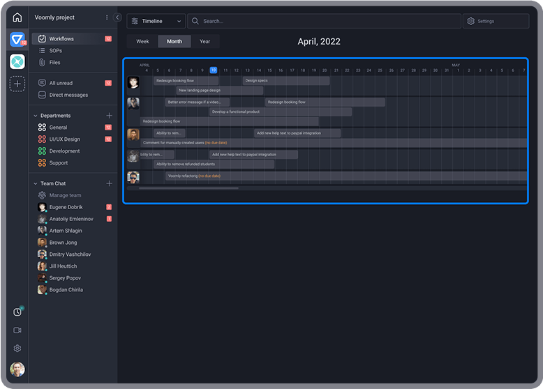 Illustration image of Managing Team Tasks with Teamly