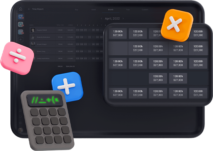 Illustration image of Payroll Calculation with Teamly