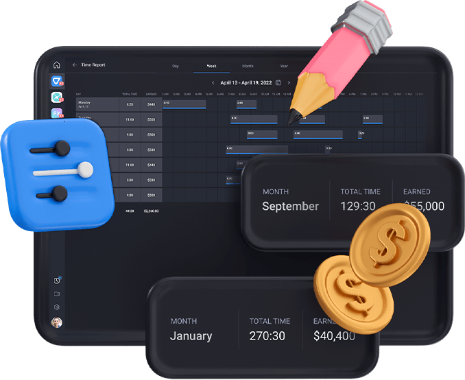 Illustration image of Cost Control with Teamly