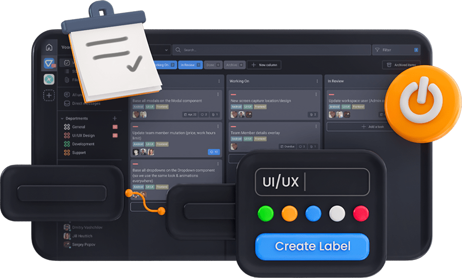 Illustration image of Teamly Task Management