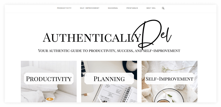 Authentically Del Blog