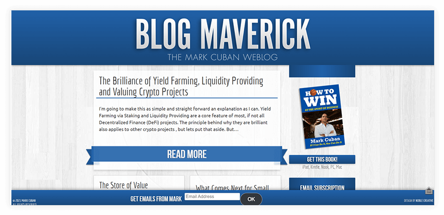 Blog Maverick