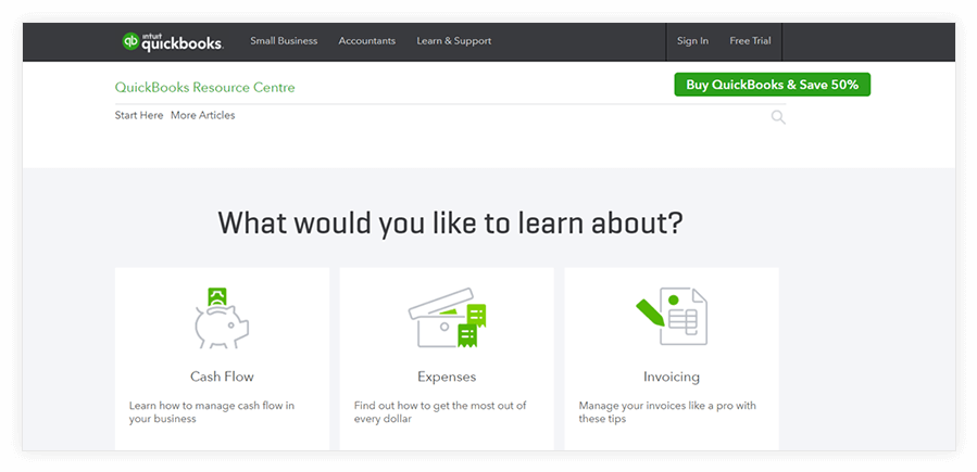 Intuit Quickbooks Resource Center