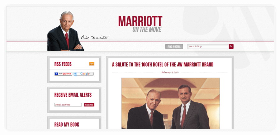 Marriott on the Move