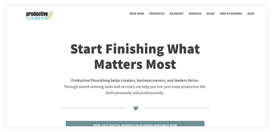 Productive Flourishing Blog