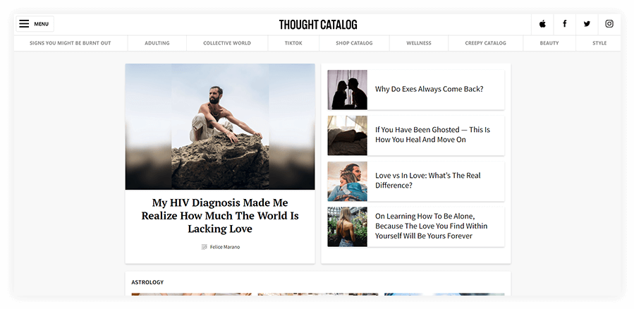 Thought Catalog Blog