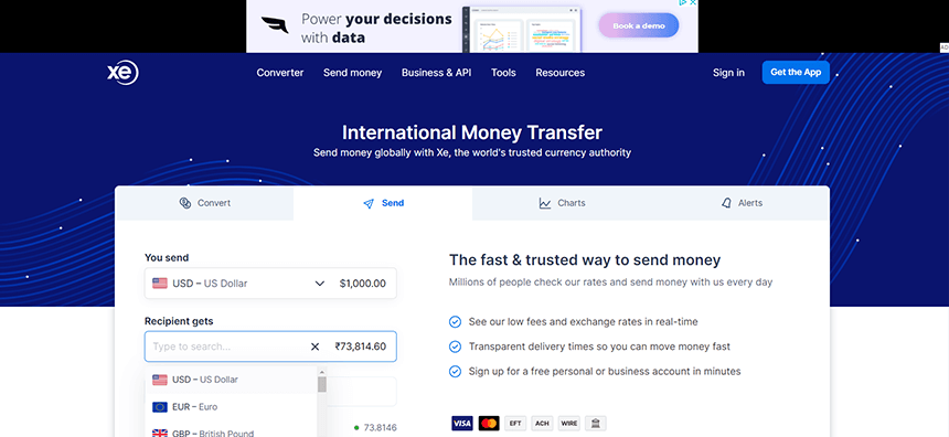 XE Money Transfer