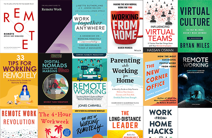 20+ Of The Best Books on Remote Work