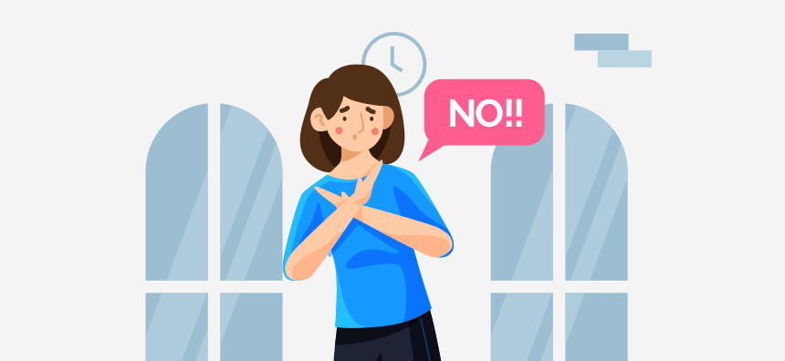 Saying “no” is an immutable right