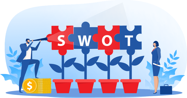 A SWOT project management example