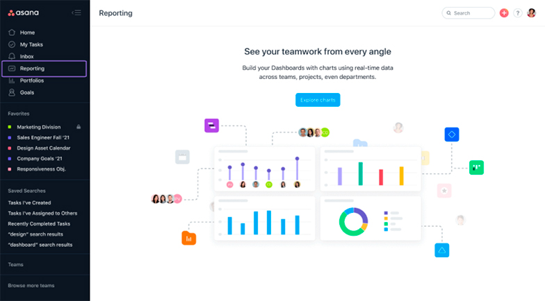 Asana Reporting Feature