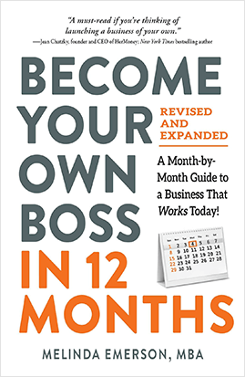 Become Your Own Boss in 12 Months Book on Starting a Business