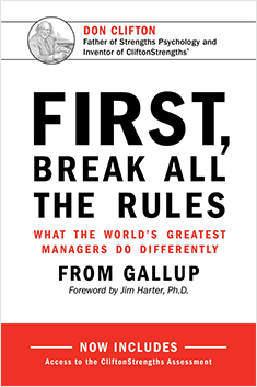 First Break All the Rules Book on Leadership