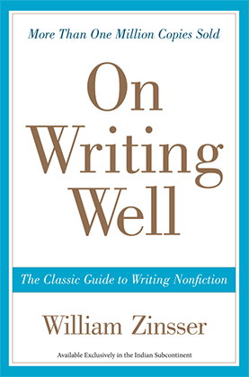 On Writing Well Book by William Zinsser