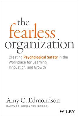 The Fearless Organization Book on Company Culture