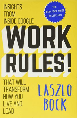 Work Rules Book by Laszlo Bock