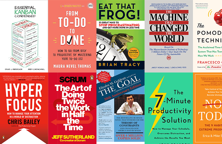 Losing Your Competitive Edge? Here Are the Best Books to Read on Increasing Your Focus, Organization & Productivity