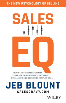 Sales EQ - The Book by Jeff Blout, forward by Anthony Iannarino