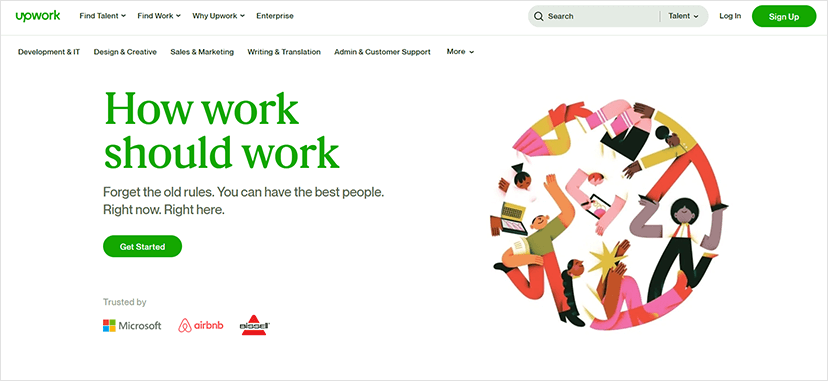 Upwork - To Hire Freelancers