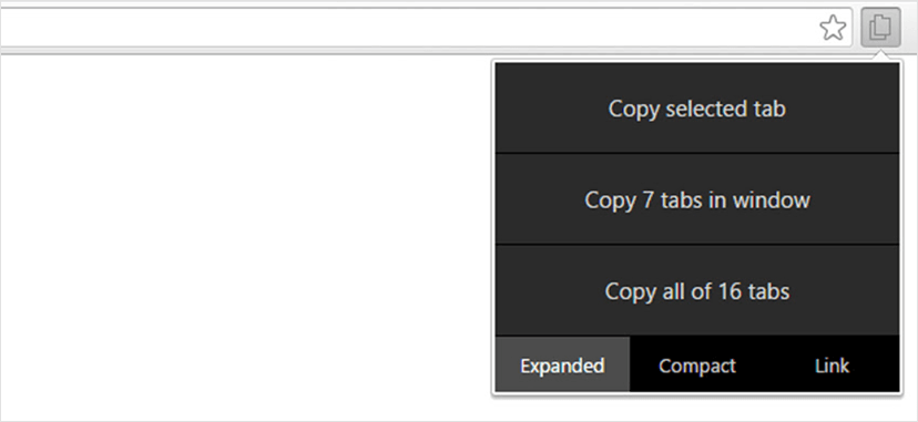 Image represents Tab Copy Chrome Extension