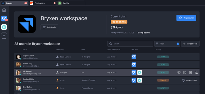 Image represents Teamly Dashboard