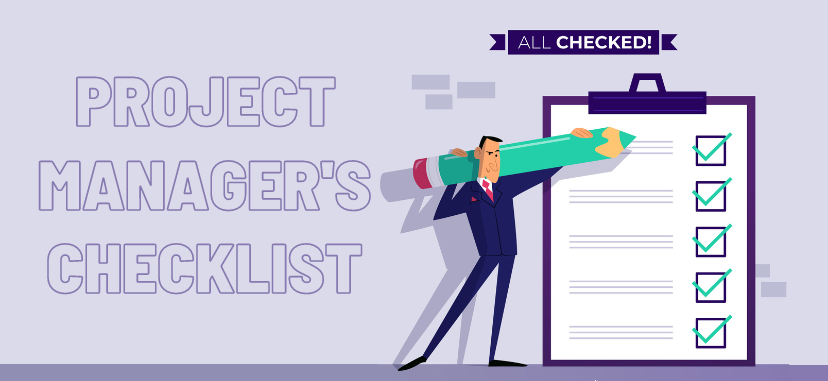 Project manager checklist.