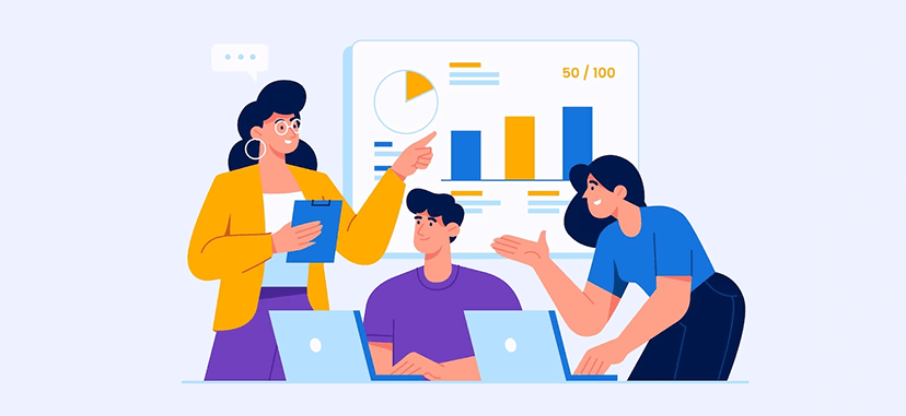 Image prepresents the key characteristics of a good project manager