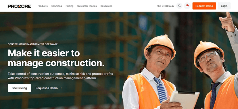 Procore screenshot
