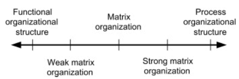 Types of matrix organizational structure