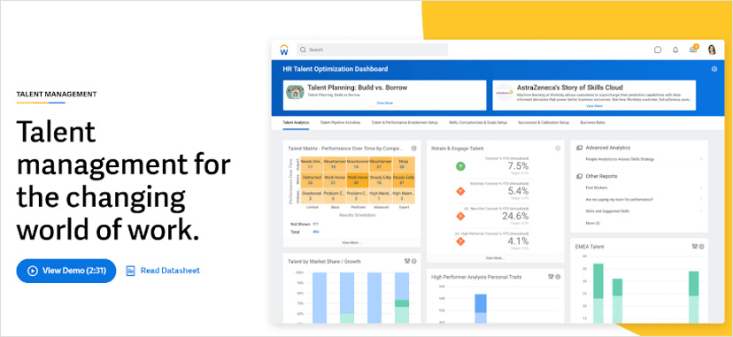 Workday Talent Management