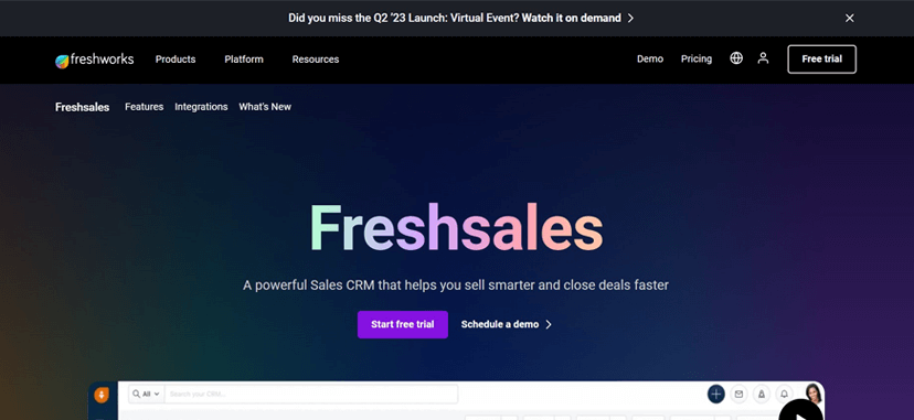 Freshsales