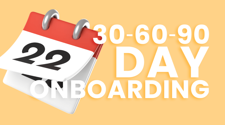 Image represents 30-60-90 Day Onboarding Template