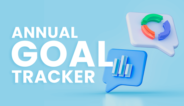 Annual Goal Tracker Kanban Board Template