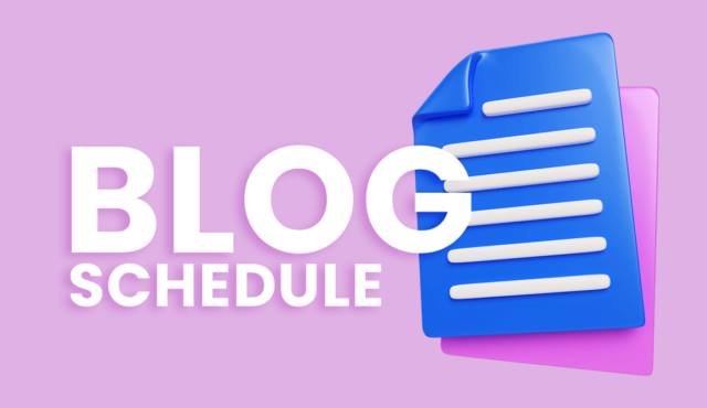 Blog Schedule Kanban Board Template