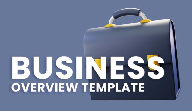 Business Overview Kanban Board Template