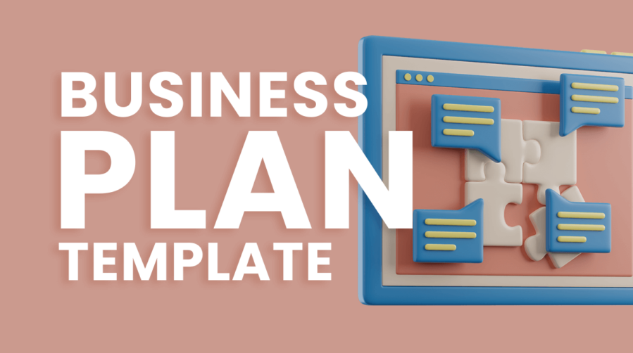 Image indicates Business Plan Template