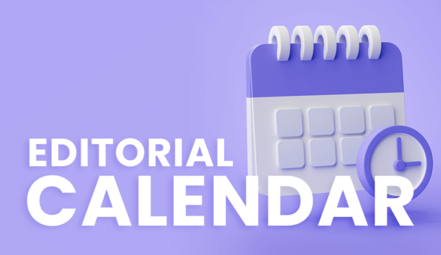 Editorial Calendar Kanban Board Template