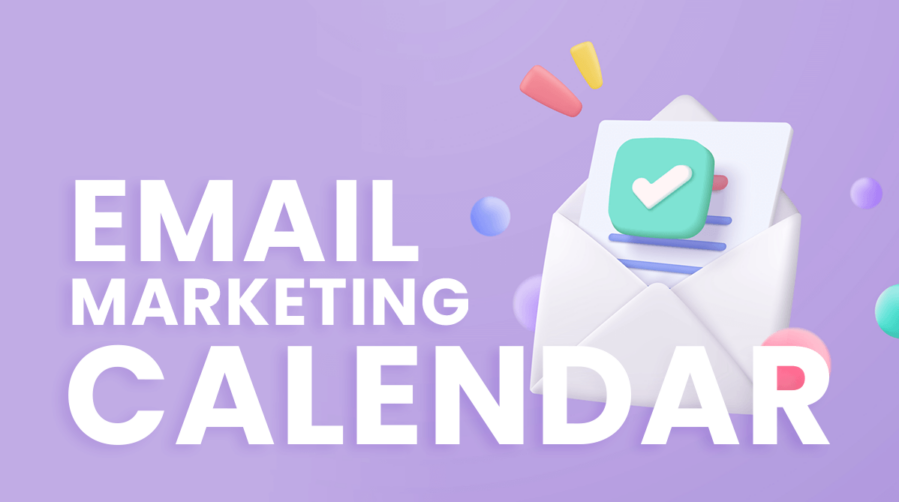 Email Marketing Calendar Kanban Board Template Image represents Email Marketing Calendar