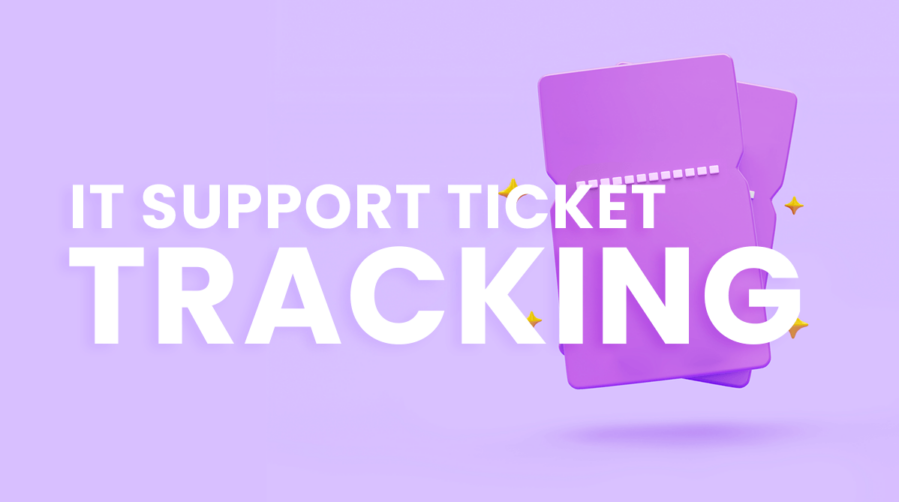 Image represents IT Support Ticket Tracking Template