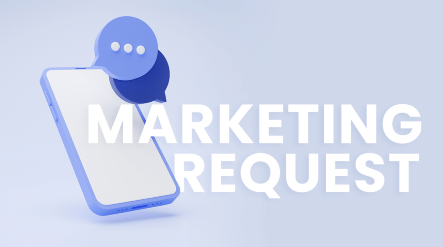 Image represents Marketing Requests Template