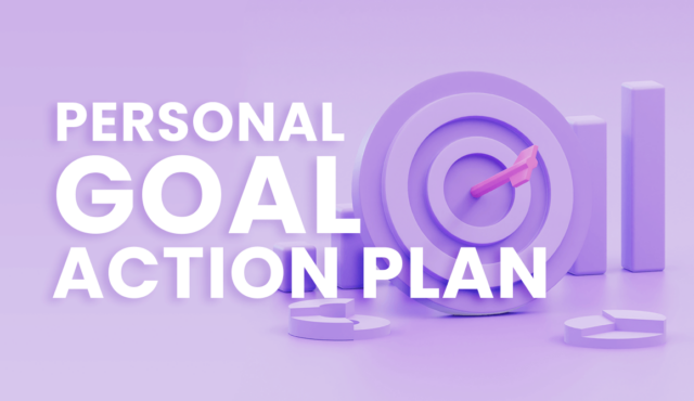Personal Goal Action Plan Kanban Board Template