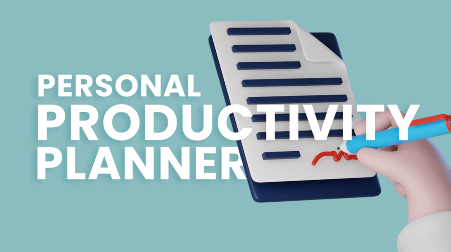 Image of Personal Productivity Planner Template