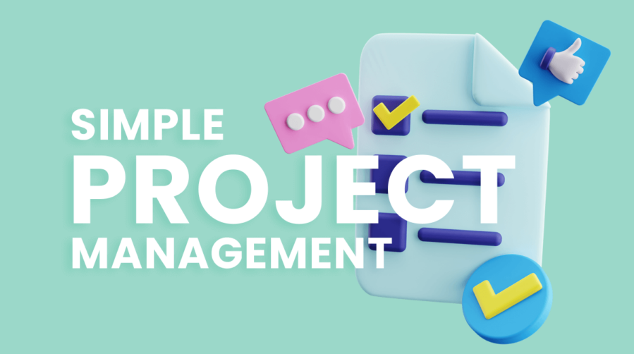 Image indicates Simple Project Management