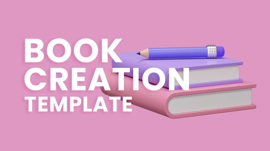 Book Creation Template Image represents Book Creation Template