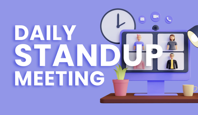 Daily Standup Meetings Kanban Board Template