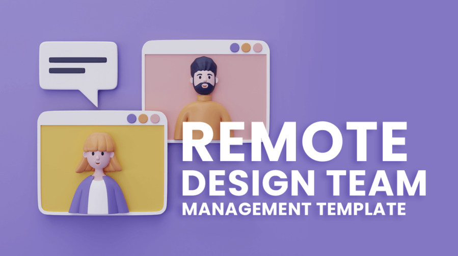 Image represents Remote Design Team Management Template